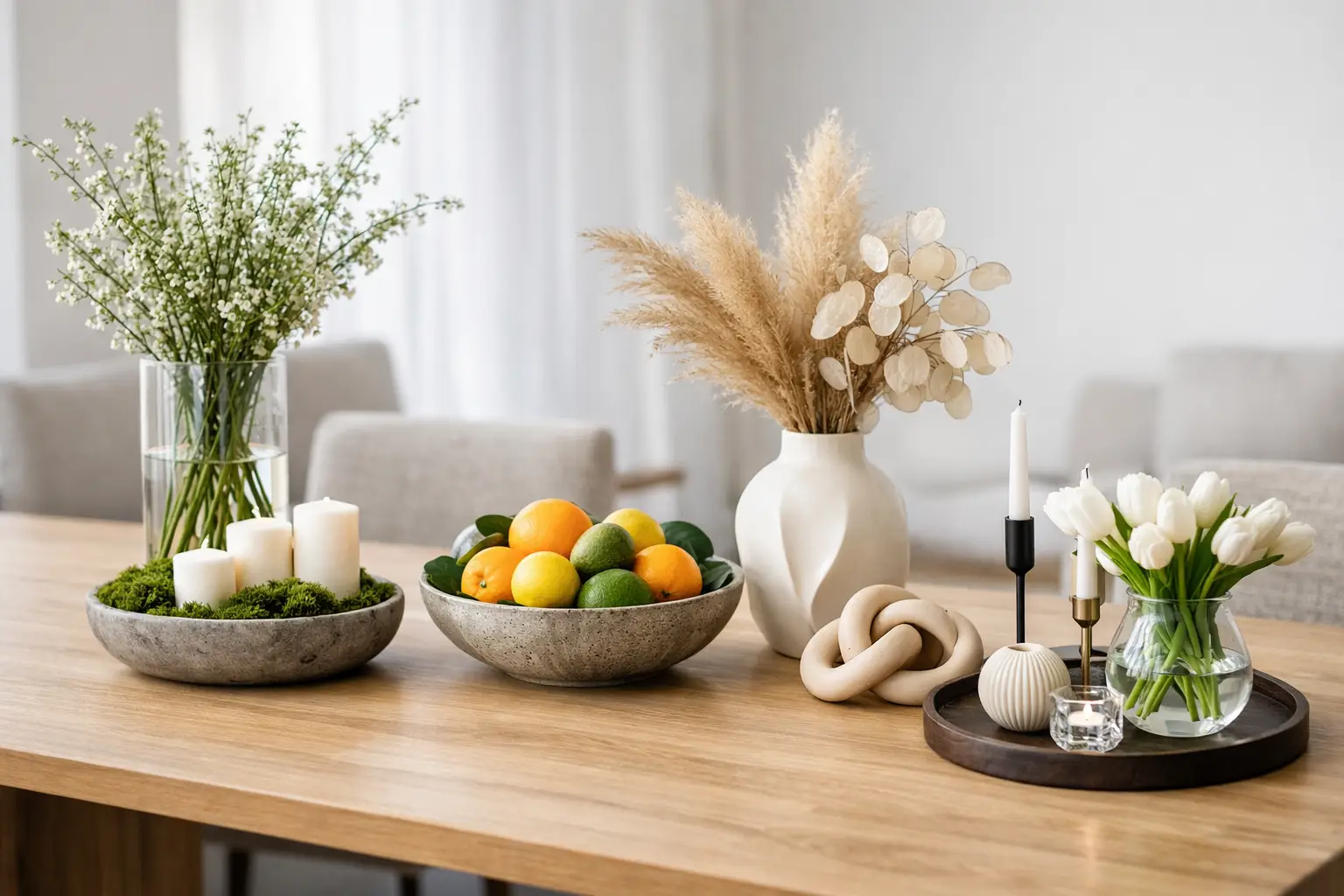 12 Modern Dining Table Centerpiece Ideas