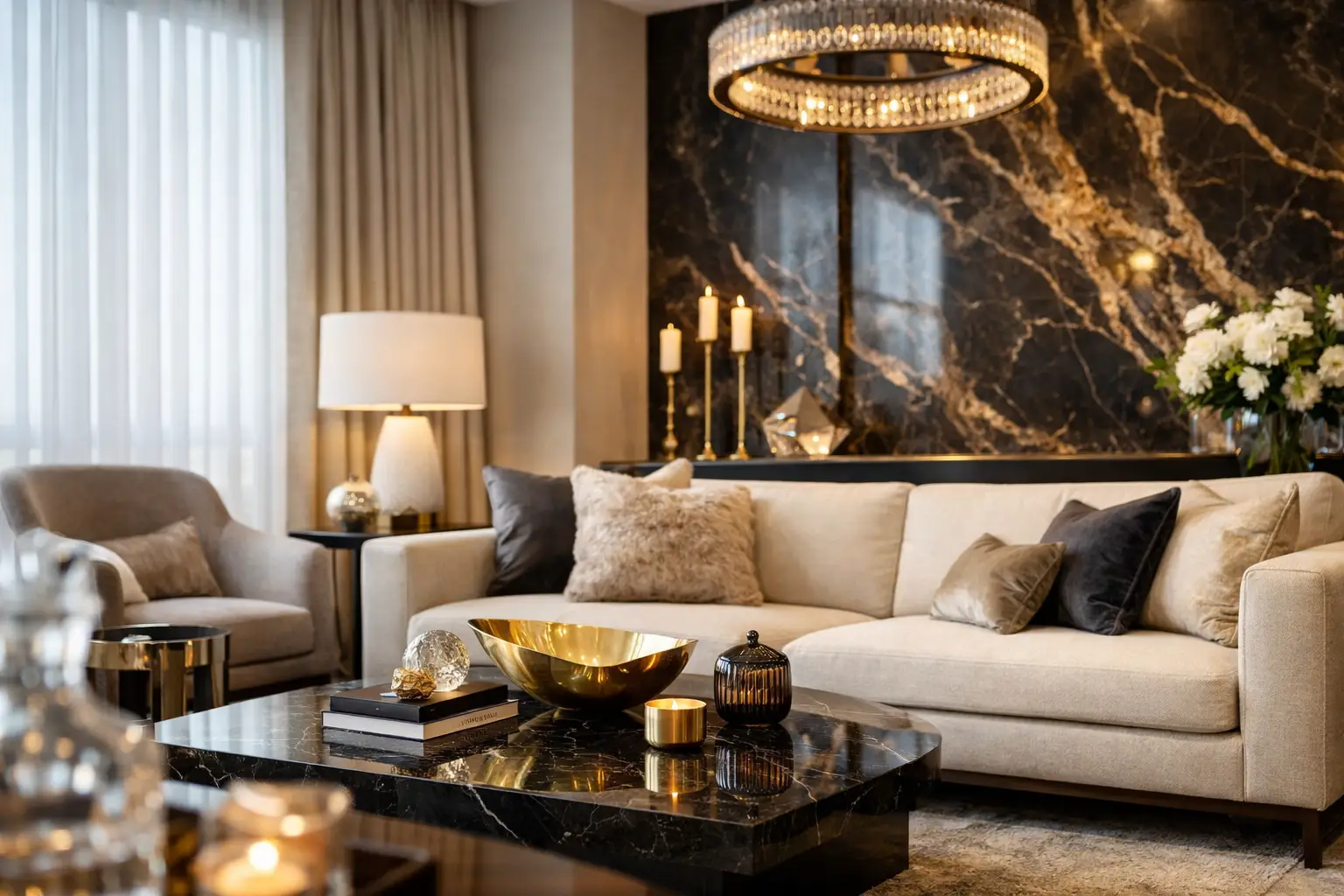 Luxury Inspired Living Room Decor Ideas