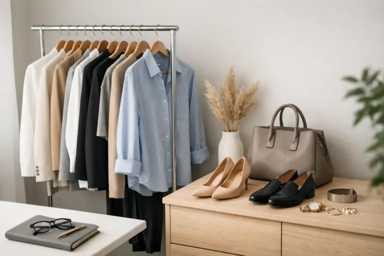 Capsule Wardrobe Example for Work That Works