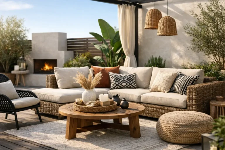How to Decorate a Patio Lounge With Style