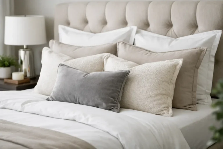 How to Layer Bed Pillows for a Polished Look
