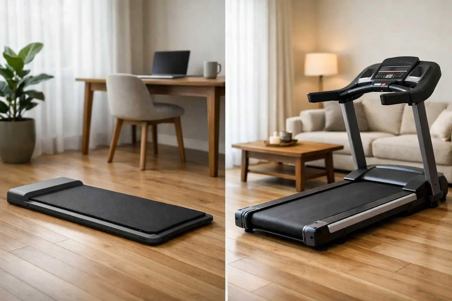 Walking Pad vs Treadmill for a Refined Home