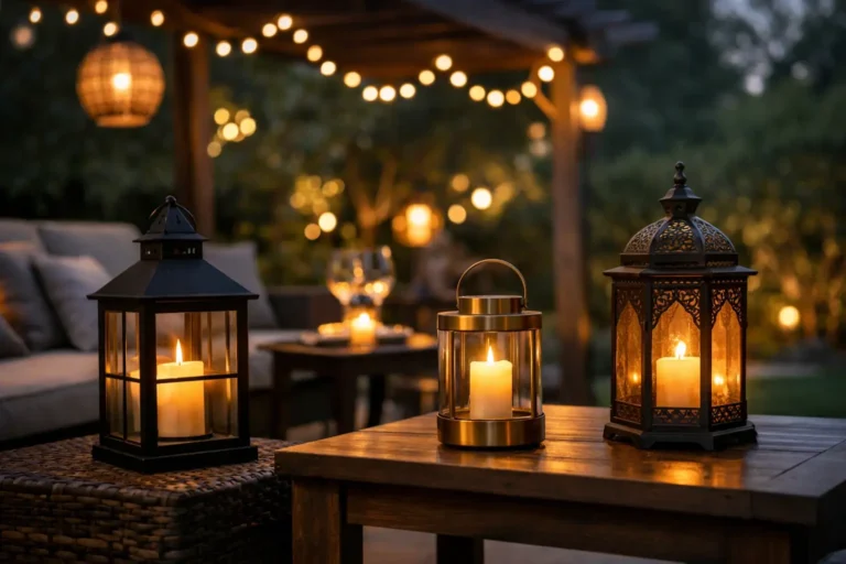 How to Choose Patio Lanterns for Elegant Evenings